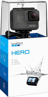 GoPro Hero 2018 Action Kamera Full HD (1080p) Unterwasser mit WiFi Schwarz mit Bildschirm 2"