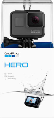 GoPro Hero 2018 Action Kamera Full HD (1080p) Unterwasser mit WiFi Schwarz mit Bildschirm 2"