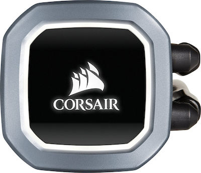 Corsair Hydro Series H60 (2018) Wasserkühlungssystem für Prozessoren Einzelner Ventilator 120mm für Socket /A/M/4/ / / /1/2/0/0/ /1/1/5/x/ mit RGB Beleuchtung Schwarz