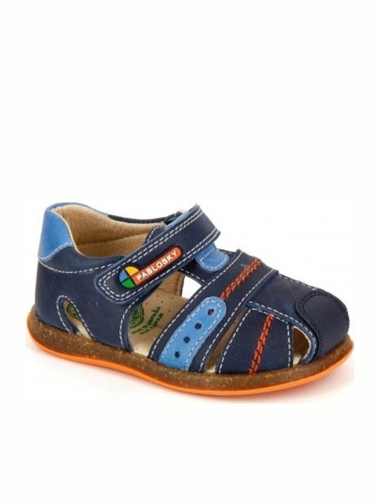 Pablosky Shoe Sandals Navy Blue