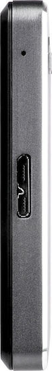 Transcend StoreJet 25C3 USB 3.1 Extern HDD 2TB 2.5" Gri
