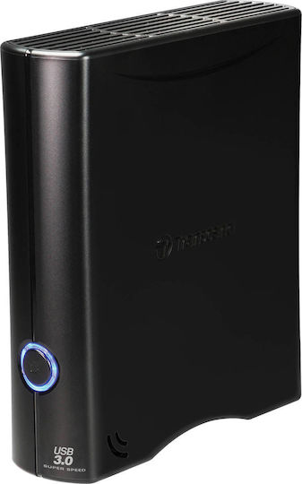 Transcend StoreJet 35T3 USB 3.0 Εξωτερικός HDD 8TB 3.5" Μαύρο