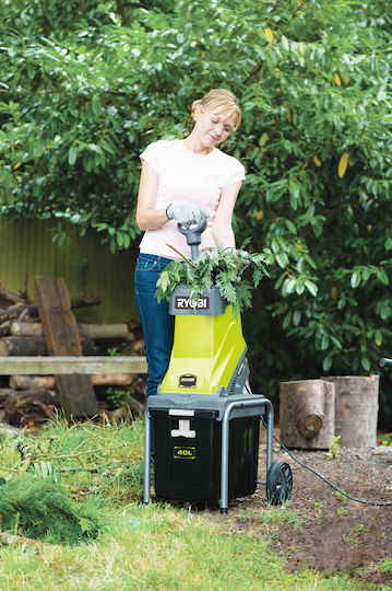 Ryobi RSH2545B Електрически Трошец За Клони За Почва