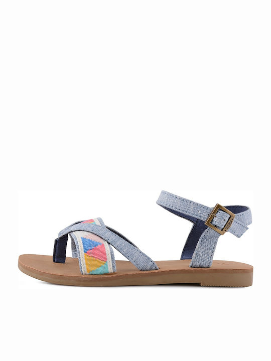 Toms Kids' Sandals Lexie Jean Light Blue