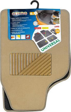 Lampa Set of Front and Rear Mats Universal 4pcs Beige