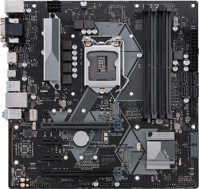 Asus Prime H370M-Plus Motherboard Micro ATX με Intel 1151 rev 2 Socket