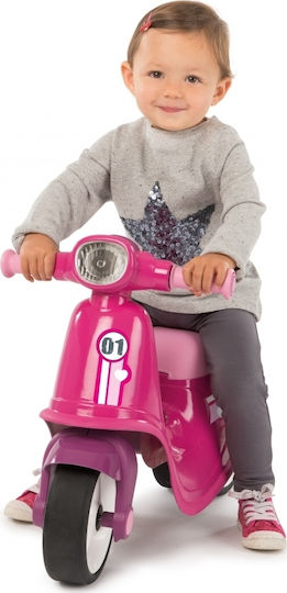 Smoby Pink Ride On Scooter for 18+ Months
