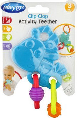 Playgro Μασητική Κουδουνίστρα Οδοντοφυΐας από Πλαστικό για 3 m+