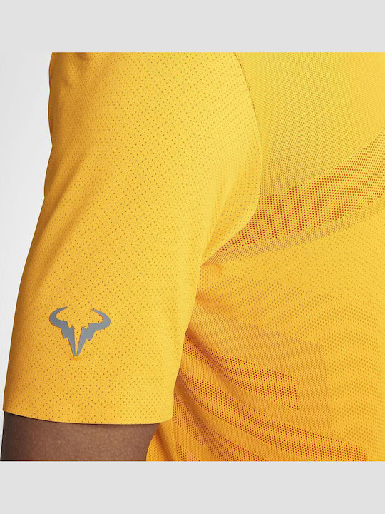 Nike Bluza De Tenis Bărbați Galben Court AeroReact Rafa 888206-845