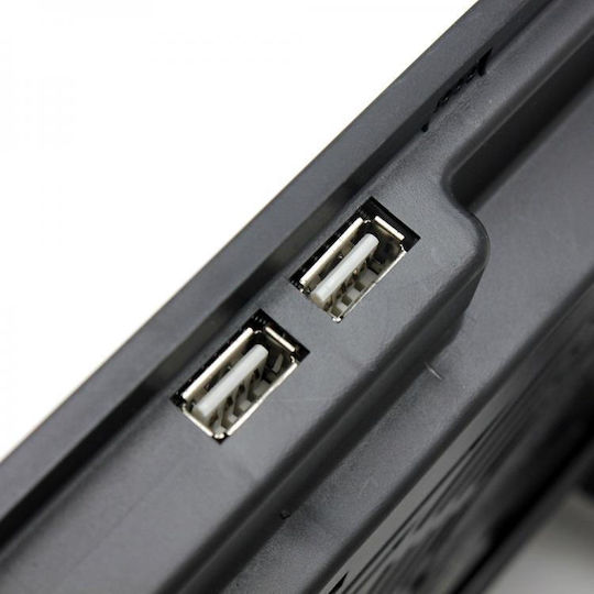 Sbox CP-101 Cooling Pad για Laptop έως 15.6" με 2 Ανεμιστήρες και Φωτισμό