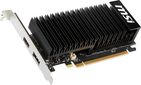MSI GeForce GT 1030 2GB GDDR4 2GHDA LP OC Κάρτα Γραφικών