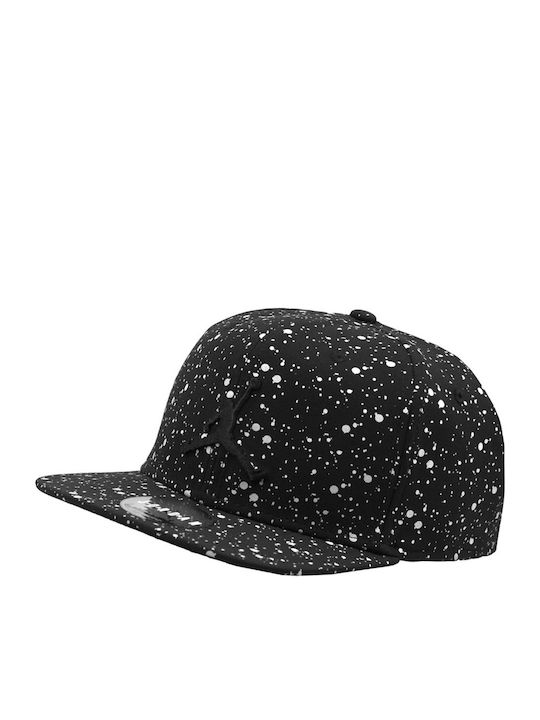 Speckle Men's Snapback Cap Black