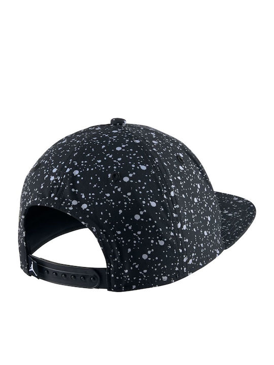 Speckle Men's Snapback Cap Black