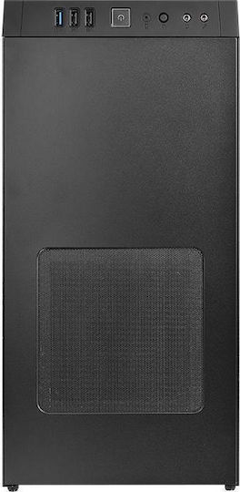 Thermaltake Versa H17 Window Gaming Micro Tower Κουτί Υπολογιστή Μαύρο