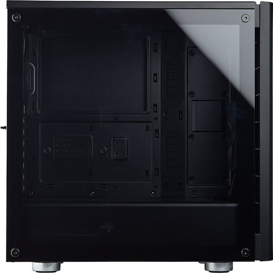 Corsair Carbide 275R Tempered Glass Gaming Midi Tower Κουτί Υπολογιστή με Πλαϊνό Παράθυρο Μαύρο