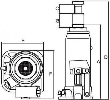 Torin Hydraulic Car Jack for Lifting Weight up to 5 Tons