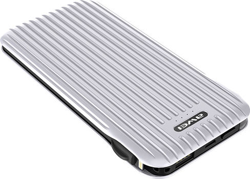 Awei P80K Power Bank 10000mAh mit USB-A Anschluss Silber