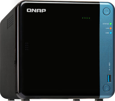 QNap TS-453BE-2G NAS Tower με 4 θέσεις για HDD/SSD και 2 θύρες Ethernet