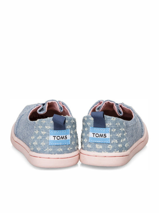Παιδικές Εσπαντρίγιες Slip-On Γαλάζιες Tiny Slub Chambray