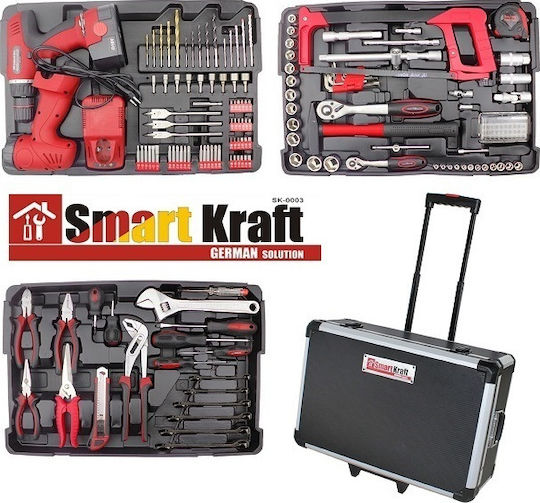 Smart Kraft SK-0003 Куфарче с 259 инструменти