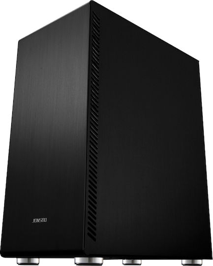 Jonsbo U4 Midi Tower Κουτί Υπολογιστή Μαύρο