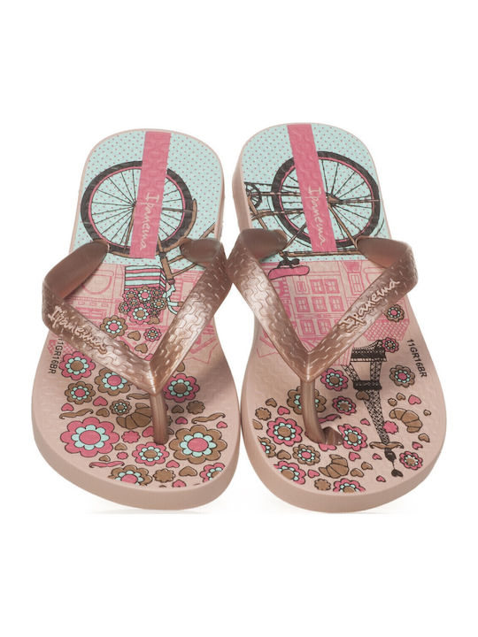 Kids' Flip Flops Gold
