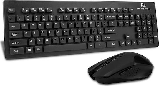 Riitek RK200 Ασύρματο Σετ Πληκτρολόγιο & Ποντίκι