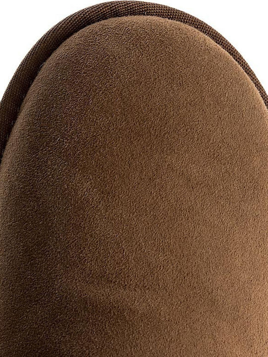 M Classic Mini Leder Braun Herrenstiefel