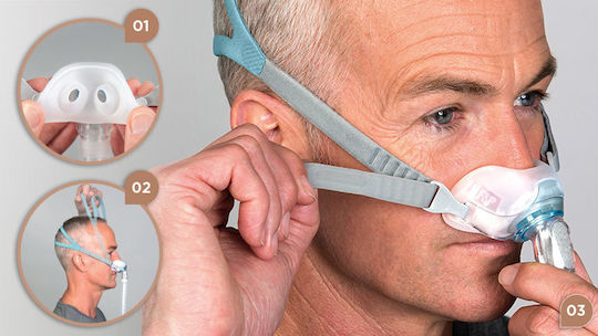 Fisher & Paykel Brevida Ρινική Μάσκα για Συσκευή CPAP & BiPAP BRE1SMU