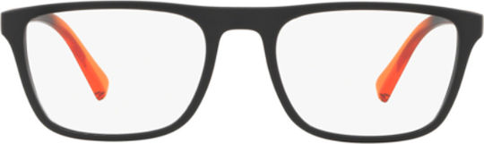 Armani Exchange 3054 8078 Ανδρικός Κοκκάλινος Σκελετός Γυαλιών Μαύρος AX3054 8078