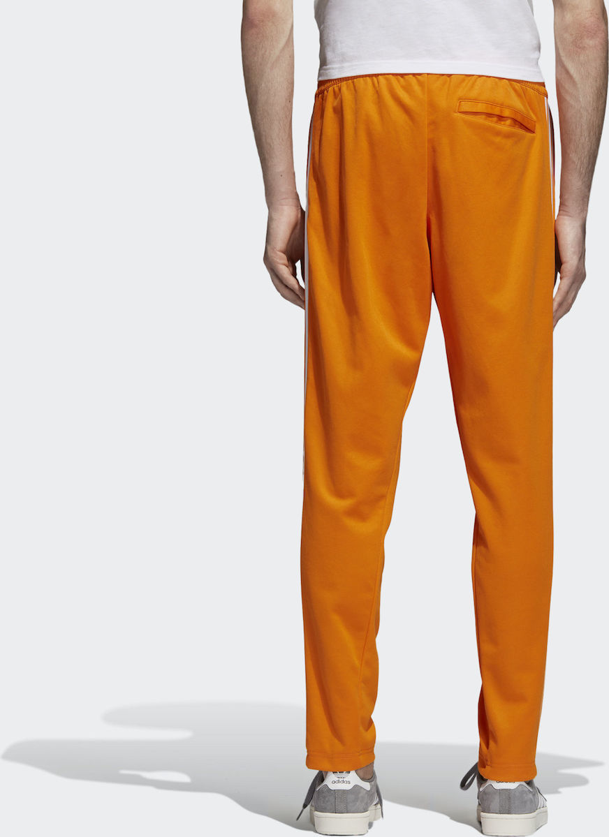 bb track pants orange