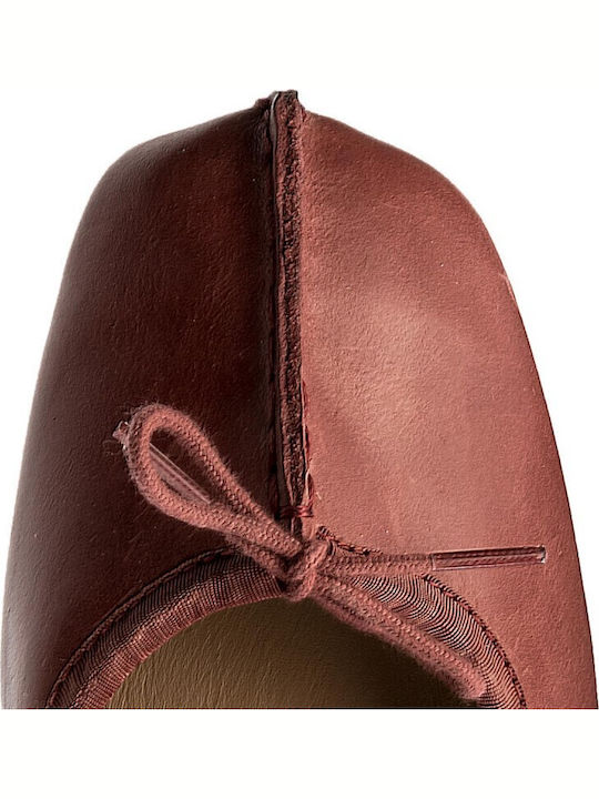 Freckle Ice Women's Ballerina Shoes Rust