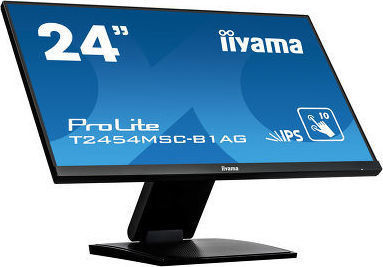 Iiyama ProLite T2454MSC-B1AG IPS Touch Monitor 23.8" FHD 1920x1080 with Response Time 4ms GTG