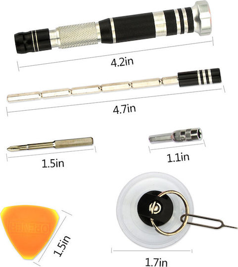 Jakemy JM-8142 Κατσαβίδι για Service Κινητών 29τμχ