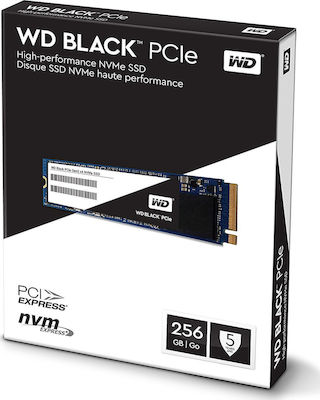 Western Digital WD Black SSD 256GB τύπου M.2 με σύνδεση PCI Express 3.0 WDS256G1X0C