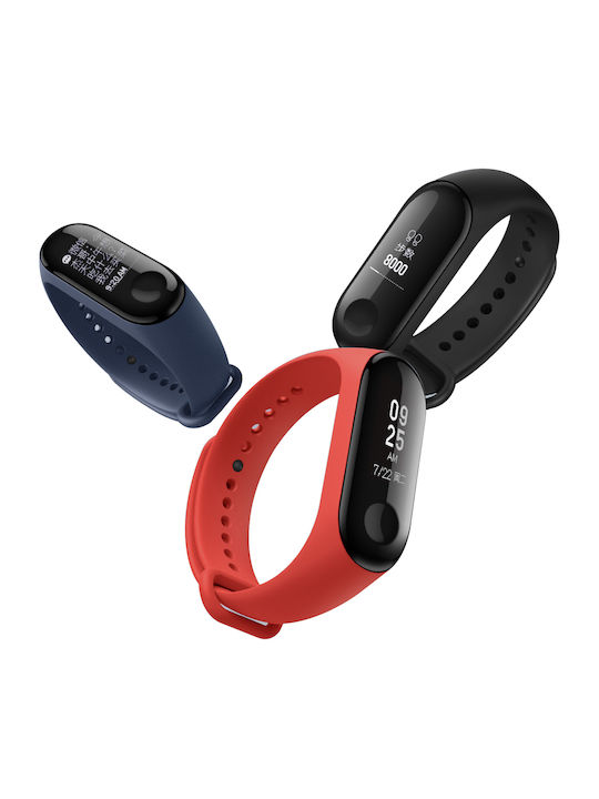 Xiaomi Mi Band 3 Водоустойчив с пулсомер Черен