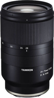 Tamron Full Frame Φωτογραφικός Φακός 28-75mm F/2.8 Di III RXD Standard Zoom για Sony E Mount Black