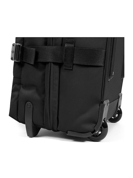 Eastpak Tranverz L Large Fabric Black Suitcase with 2 Wheels Height 79cm