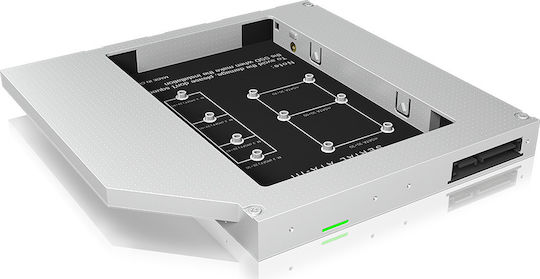 Icy Box Front Panel Slim 5.25'' Icy Box IB-AC650 (Laptop ODD Extension) Μαύρο IB-AC650