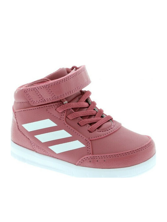 Altasport Mid EL Παιδικά Sneakers High με Σκρατς Ροζ