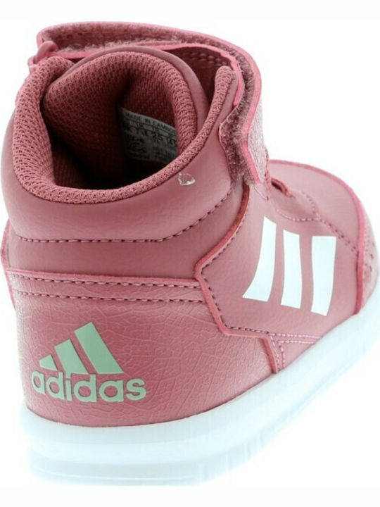 Altasport Mid EL Παιδικά Sneakers High με Σκρατς Ροζ
