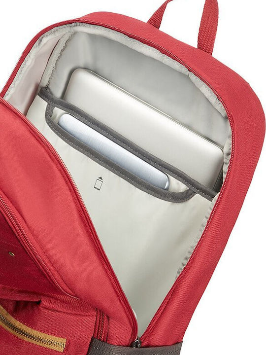 American Tourister Urban Groove Lifestyle Laptop Backpack for 15.6" in Red Colour