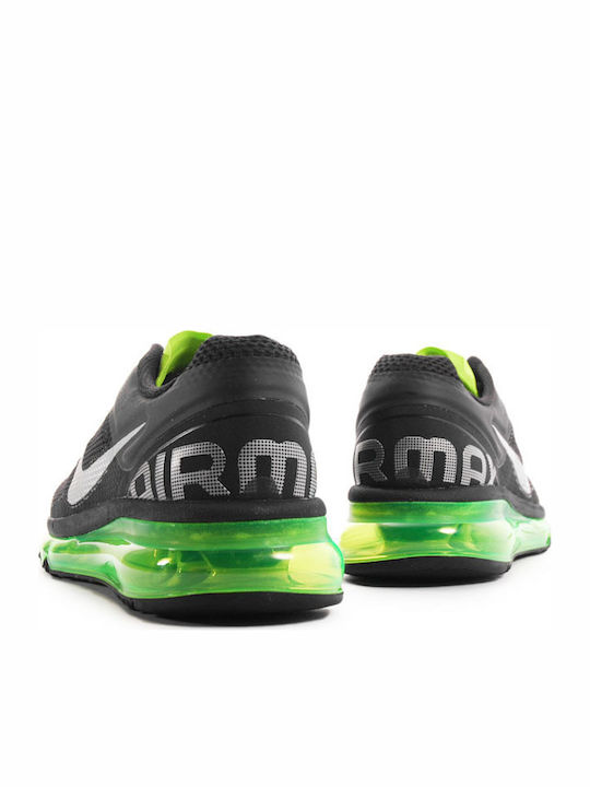 Air Max 2013 GS Детски спортни обувки Running с Връзки Черни