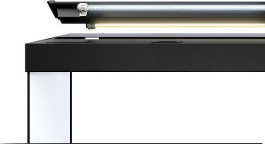 Juwel Rio Acvariu Cu Memorie Internă 350lt Include Iluminat Încălzitor Circulator Filtru 121x51x66cm Negru