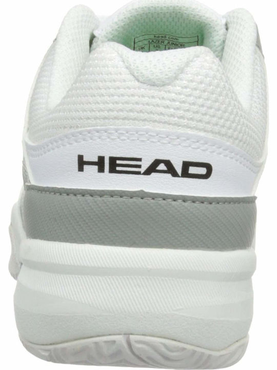 Lazer Tennis Αθλητικά Παιδικά Παπούτσια Running με Κορδόνια Λευκά