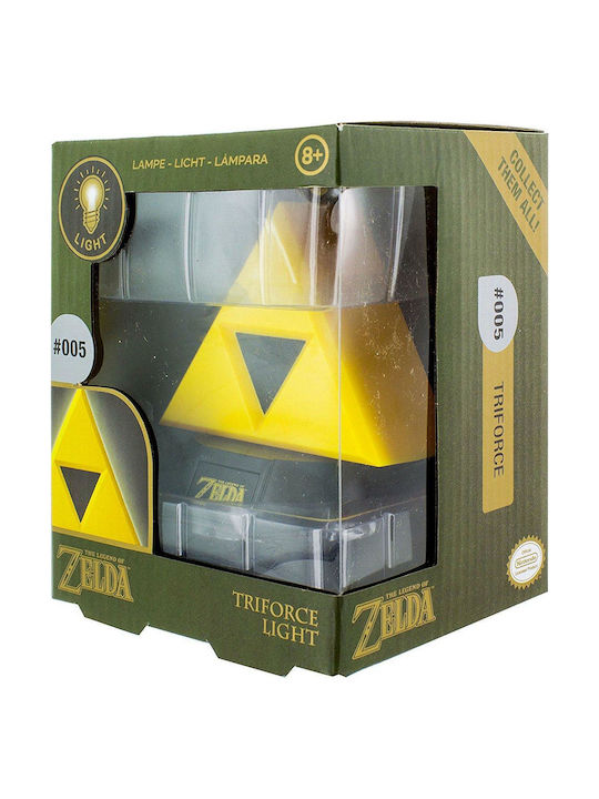 Paladone Kids Decorative Lamp The Legend Of Zelda Tri-Force Yellow 7cm