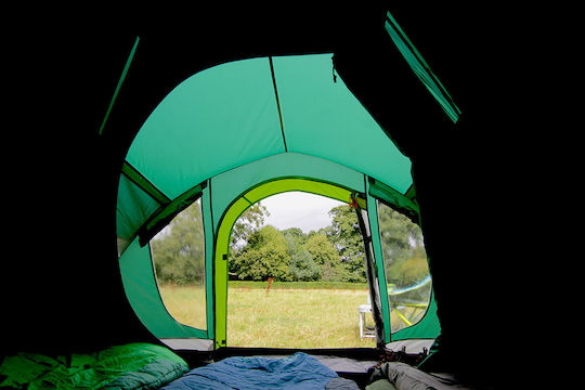 Coleman Kobuk Valley 4 Plus Winter Camping Tent Igloo Green with Double Cloth for 4 People 335x265x140cm