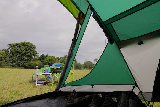 Coleman Kobuk Valley 4 Plus Winter Camping Tent Igloo Green with Double Cloth for 4 People 335x265x140cm