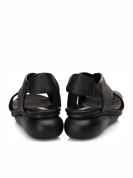 Balloon Anatomic Women's Suede Platform Shoes Black