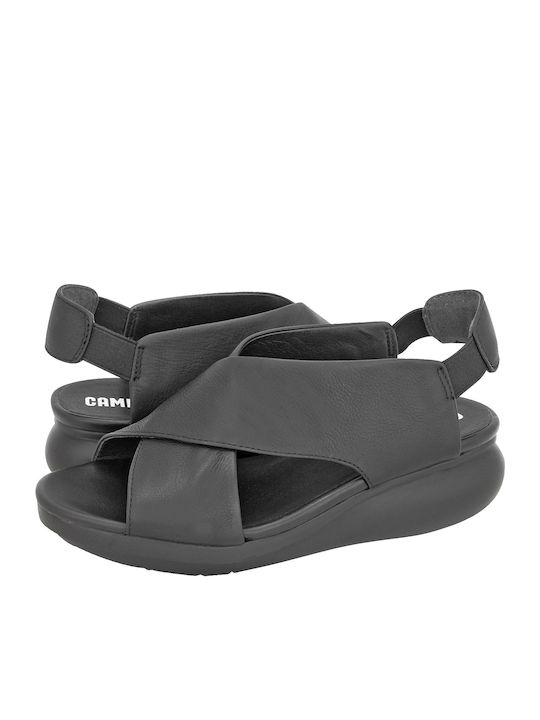 Balloon Anatomic Women's Suede Platform Shoes Black